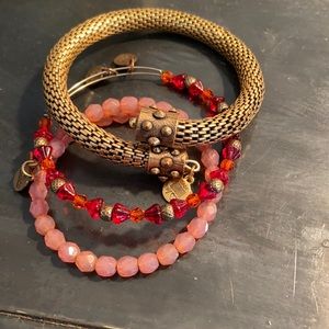 Alex and Ani Bracelets set of 3